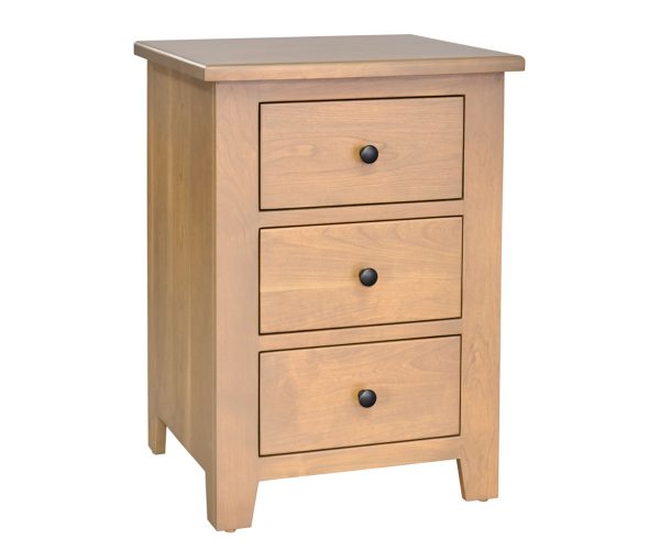 Charland 3 Drawer Nightstand