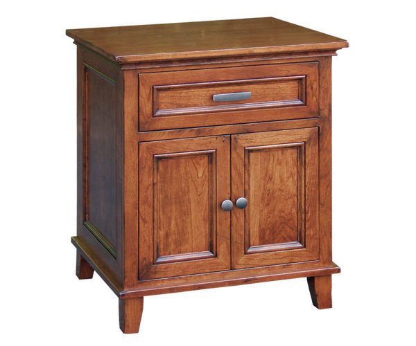 Brooklyn 1 Drawer 2 Door Nightstand