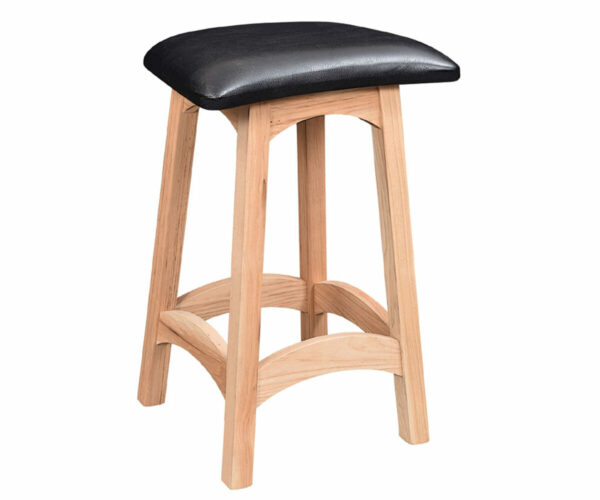 Illusions Bar Stool With Vinyl Seat