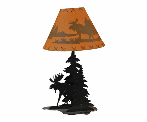 Metal Table Lamp - Moose