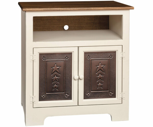 TV Cabinet With Tin Doors