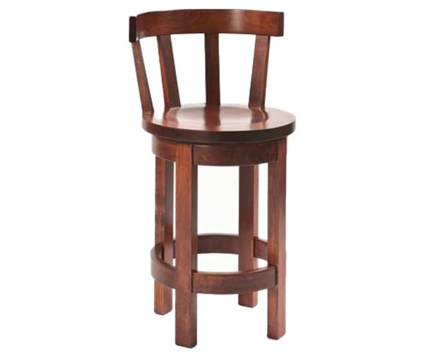 Barrel Bar Stool with Meribeth Top