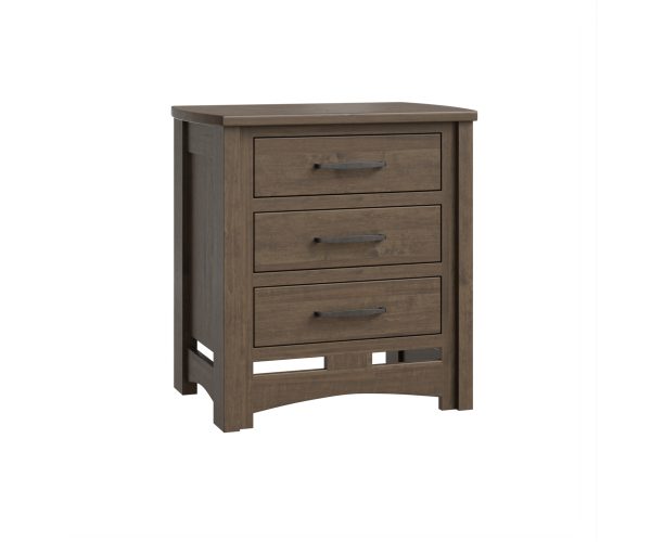Homestead 3 Drawer Nightstand