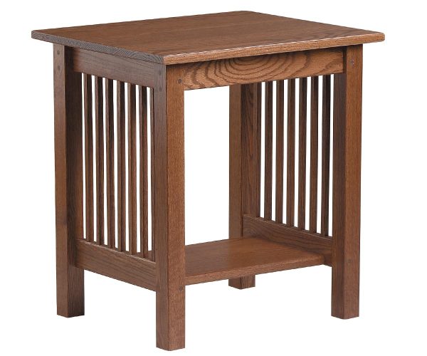 Mission End Table