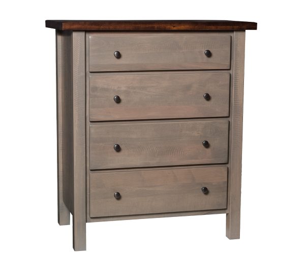 Sawyer Wood 37½" 4 Drawer Chest