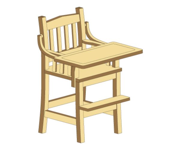 Mission Youth High Chair